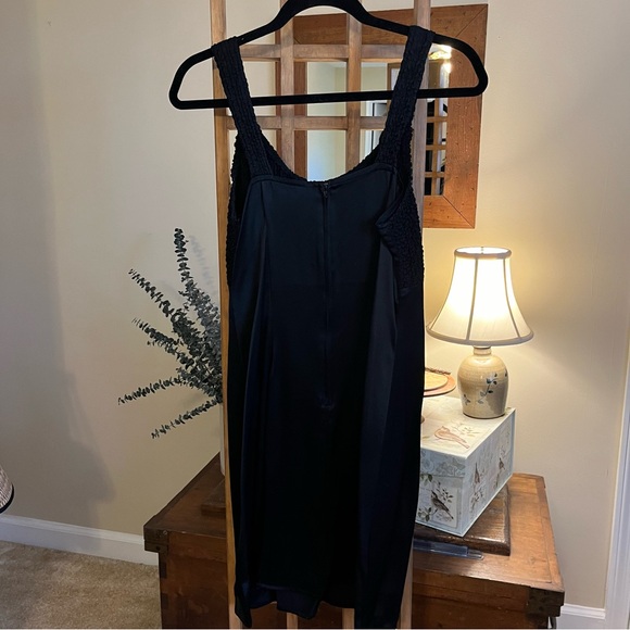 black smocked bodice mini dress (S/M) - UPFront brand - Picture 3 of 14